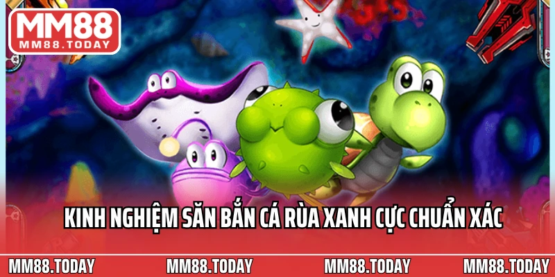 Kinh nghiệm săn Bắn Cá Rùa Xanh cực chuẩn xác